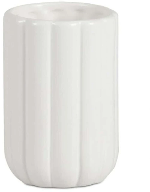 Ποτηροθήκη Oasis AH-BA25503 Φ7,5x11cm White Andrea House Κεραμικό