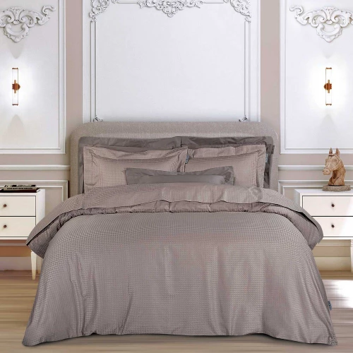 Σεντόνια 2293 (Σετ 4τμχ) Taupe Greenwich Polo Club King Size 250x270cm 100% Βαμβακοσατέν