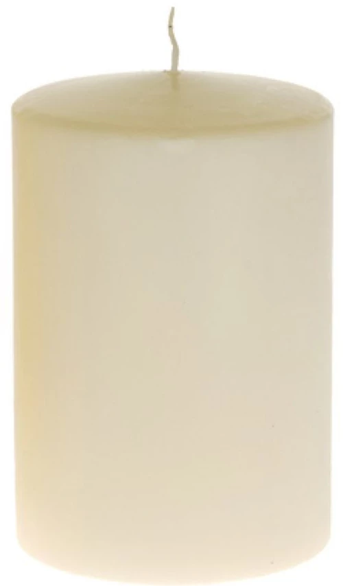 Κερί Κύλινδρος 36974 12x18cm Cream Παραφίνη