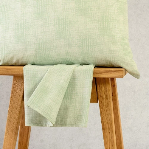 Κατωσέντονο Gianna Με Λάστιχο (Σετ 3τμχ) Grey-Aqua Melinen King Size 180x232cm Βαμβάκι-Πολυέστερ