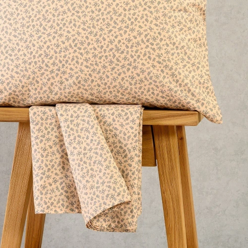 Κατωσέντονο Samuele Με Λάστιχο (Σετ 3τμχ) Grey Melinen Υπέρδιπλo 160x232cm 100% Βαμβάκι