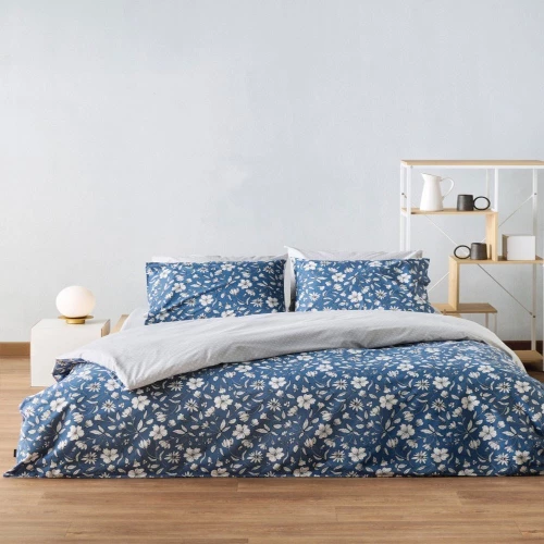 Σεντόνια Blans 01 (Σετ 4τμχ) Raf-White Kentia King Size 270x270cm 100% Βαμβάκι