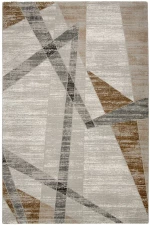 Χαλί Erozo 17507 J10 Cream-Brown Βιοκαρπέτ 160X230cm