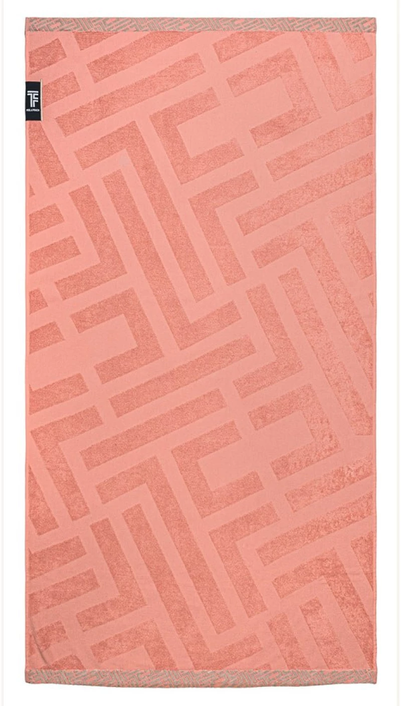 Πετσέτα Θαλάσσης Fresh Papaya Feel & Touch Θαλάσσης 90x180cm 100% Βαμβάκι