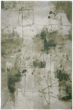 Χαλί Bellart 18033 Y10 Green-Grey Βιοκαρπέτ 200X300cm