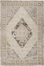 Χαλί Senbrun 9311Α White-Gold Βιοκαρπέτ 160X230cm