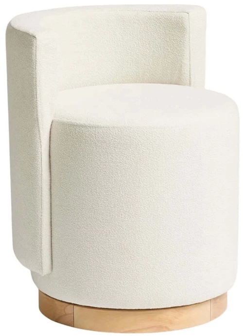 Σκαμπό Wayde 370CTF1106 45x42x46cm Cream