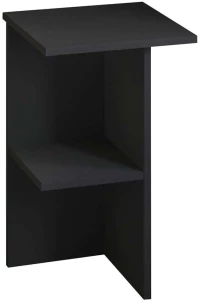 Κομοδίνο Leray 382NRC1809 36x36x60cm Anthracite