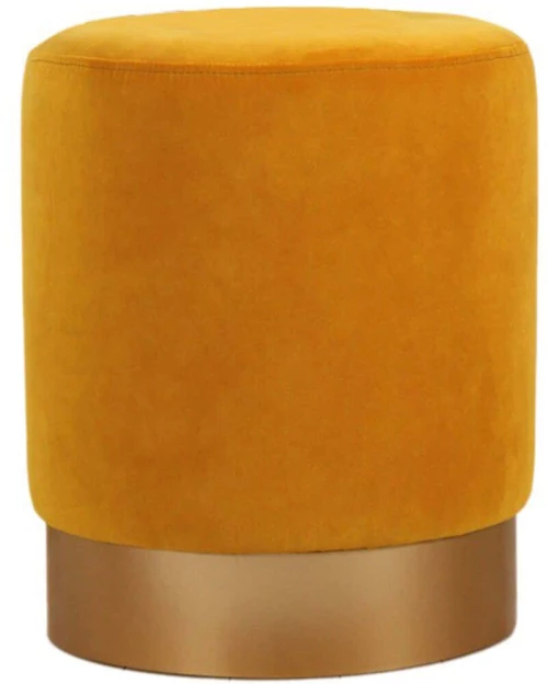 Σκαμπό Memfis 209FLF1268 40x45cm Mustard