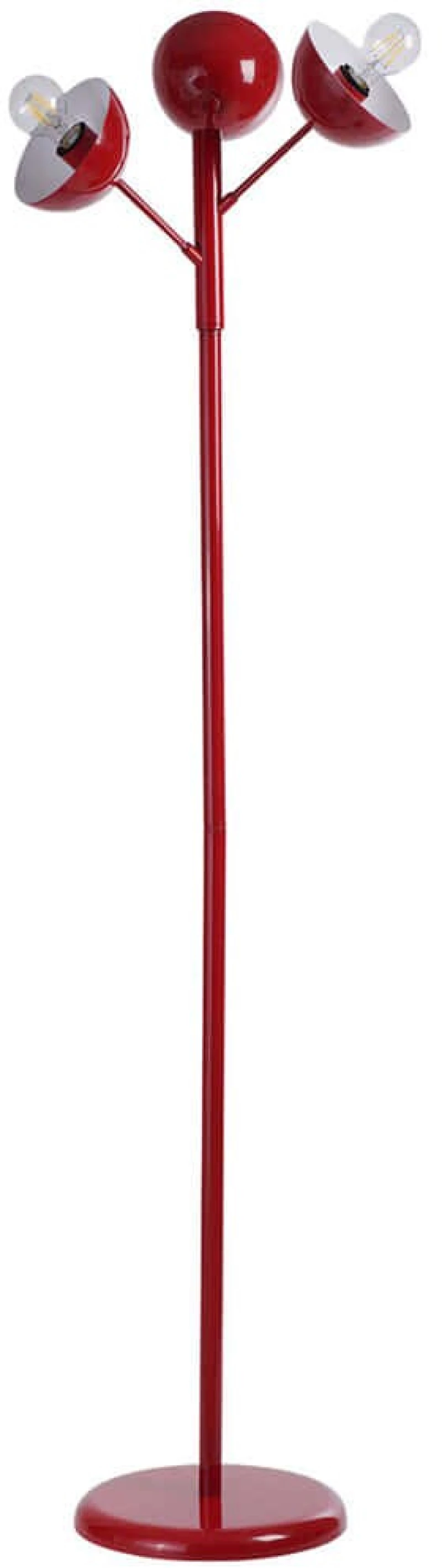 Φωτιστικό Δαπέδου 534LUN5502 42x162cm 3xE27 40W Red Opviq