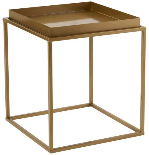Τραπεζάκι Βοηθητικό 491CRT1170 45x45x52cm Gold