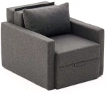 Πολυθρόνα - Κρεβάτι Saros 825BLC4733 86x110x72cm Anthracite
