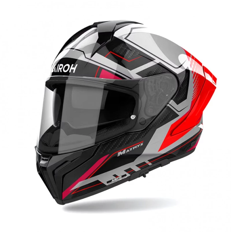 Airoh Matryx Rocket Red Fluo Gloss