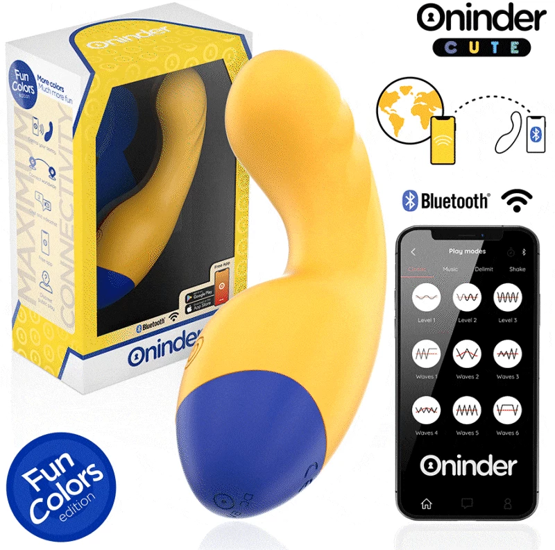 ONINDER CUTE - LOVE BUDDY MASTER G-SPOT VIBRATOR - FREE WORLDWIDE APP