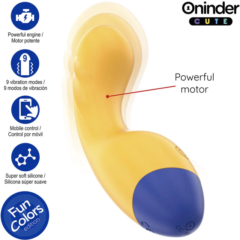ONINDER CUTE - LOVE BUDDY MASTER G-SPOT VIBRATOR - FREE WORLDWIDE APP