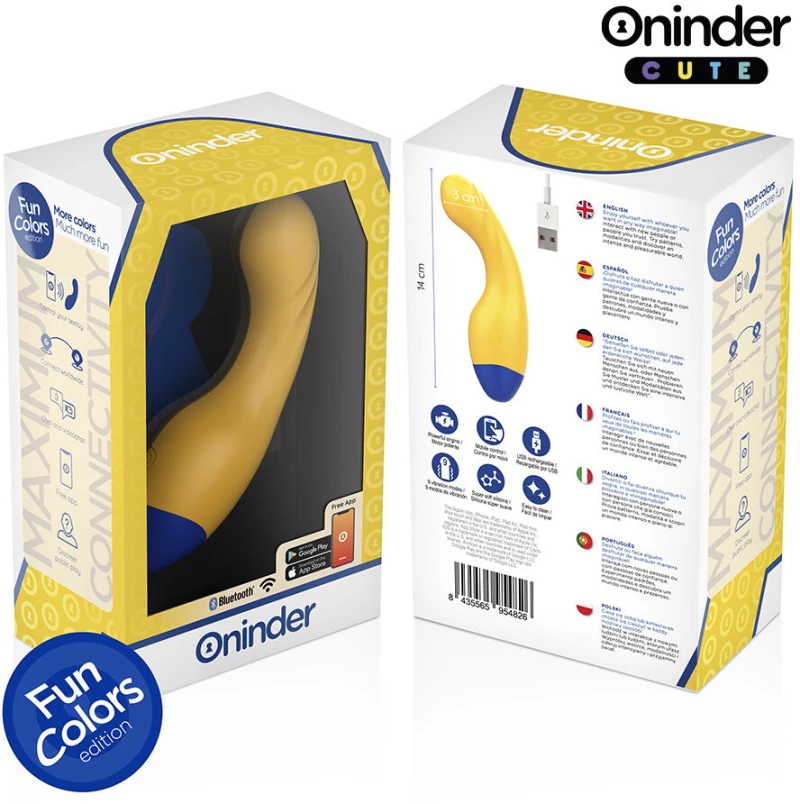 ONINDER CUTE - LOVE BUDDY MASTER G-SPOT VIBRATOR - FREE WORLDWIDE APP