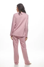 Γυναικεία πυτζάμα Galaxy - Dusty Pink - Βαμβακερή - Regular Fit