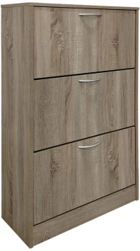 Παπουτσοθήκη Savaz pakoworld σε sonoma απόχρωση 60x24x114εκ
