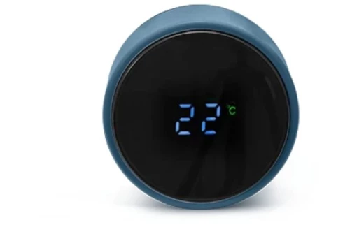 NUVITA Ανταλλακτικό Καπάκι Θερμού 4455 Powder Blue NU-PPCP0058