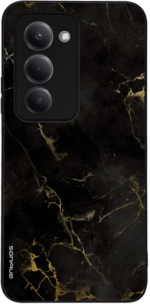 Θήκη Sonique Marble Series για Xiaomi Redmi 15 4G / Redmi 15 5G Μαύρο 01