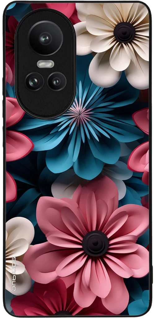 Θήκη Sonique 3D Flower Series για Oppo Reno10 Pro 5G Ροζ 01
