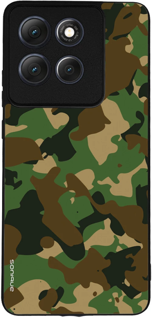 Θήκη Sonique Camouflage Army Series για Motorola Moto G86 5G Πράσινο