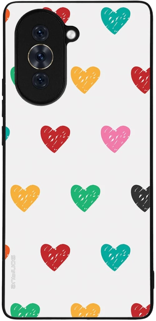 Θήκη Sonique Heart Series για Huawei Nova 10 Λευκό 02