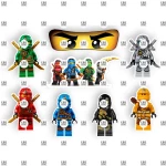 Βρώσιμα σχέδια Ninjago σετ - 8τμχ