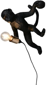 Φωτιστικό Επίτοιχο Reality Lighting -RL LOUY R26541002 Μαύρο Ματ (Black Mat)