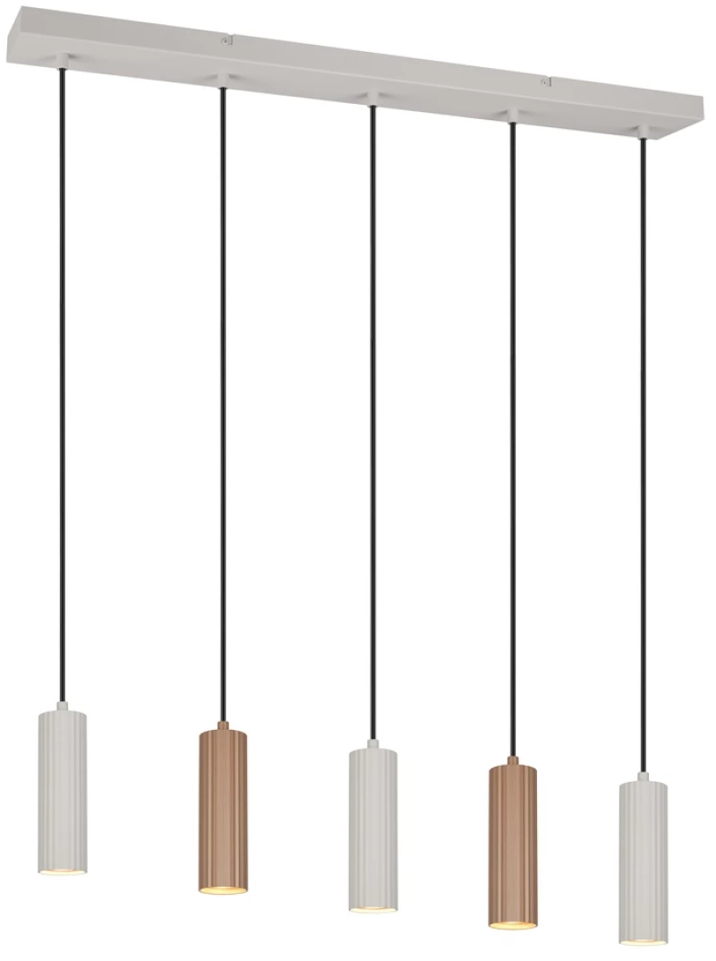 Φωτιστικό Κρεμαστό Trio Lighting SOKA 367700565 Καφετί (Coffee)