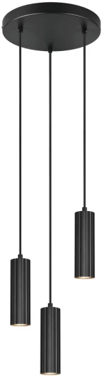 Φωτιστικό Κρεμαστό Trio Lighting SOKA 367730332 Μαύρο Ματ (Black Mat)