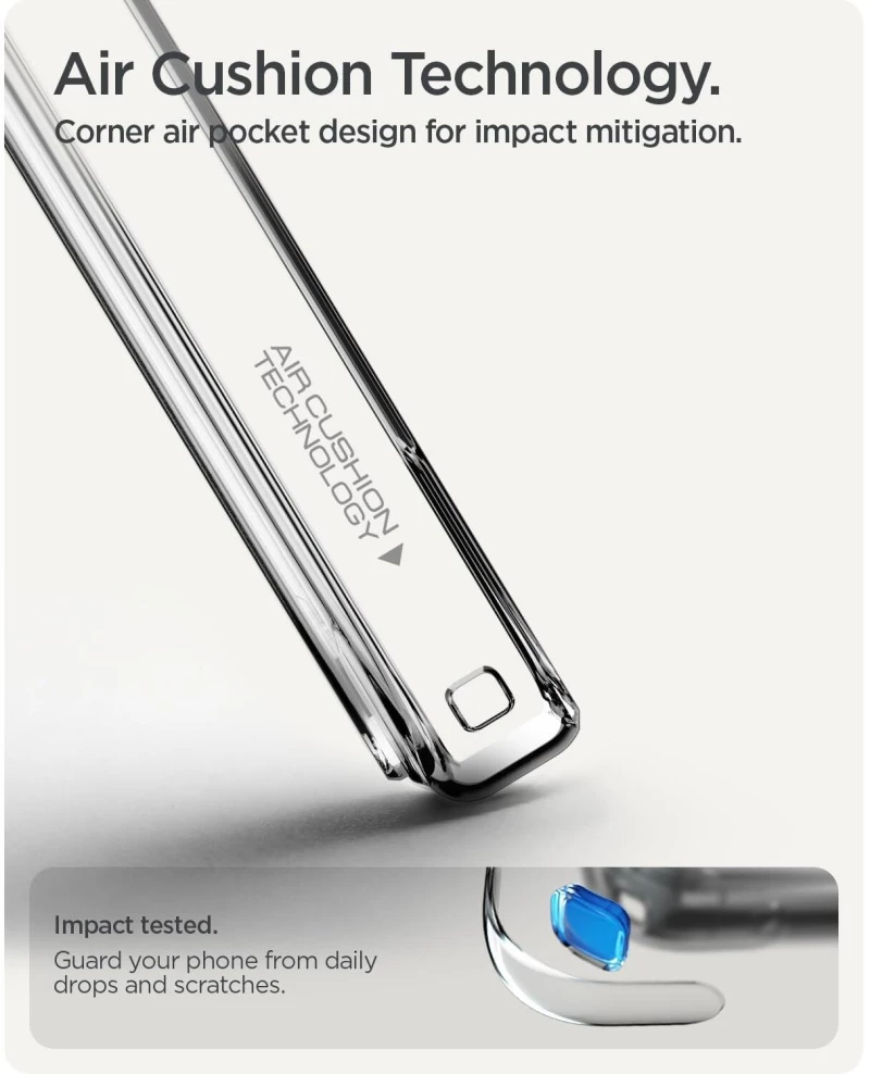 Θήκη Google Pixel 10 / 10 Pro Spigen Ultra Hybrid Διάφανη Σκληρή - Crystal Clear (ACS09715)
