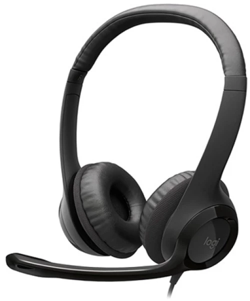 Logitech H390 USB Black