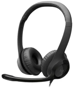 Logitech H390 USB Black