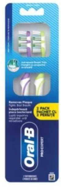 ORAL B Οδοντόβουρτσα Pro Deep Clean Duo 40M 2 Τεμάχια