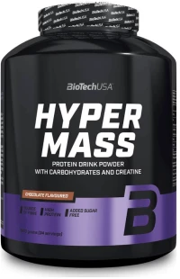Biotech USA Hyper Mass Drink Powder With Carbohydrates & Creatine Χωρίς Γλουτένη με Γεύση Σοκολάτα 2.27kg