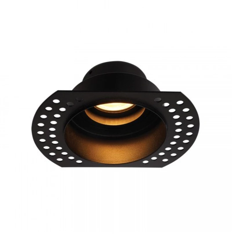 Downlight Οροφής Trimless GU10 50W IP65 Μαύρο S162 Zambelis-S162-Μαύρο S162