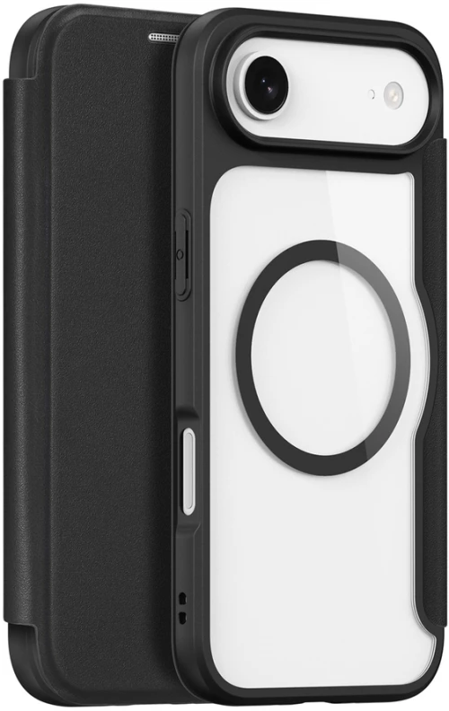 Θήκη DUX DUCIS Skin X Pro Book Style Magsafe Magnetic Flip Cover για iPhone 17 Air - Μαύρο