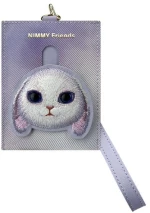 Nimmy Big Eyed Pet 2.0 Rabbit 3-in-1 Phone Bag + Wallet + Tracker Case - Purple