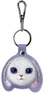Nimmy Big Eyed Pet 2.0 Rabbit 3-in-1 Phone Bag + Wallet + Tracker Case - Purple