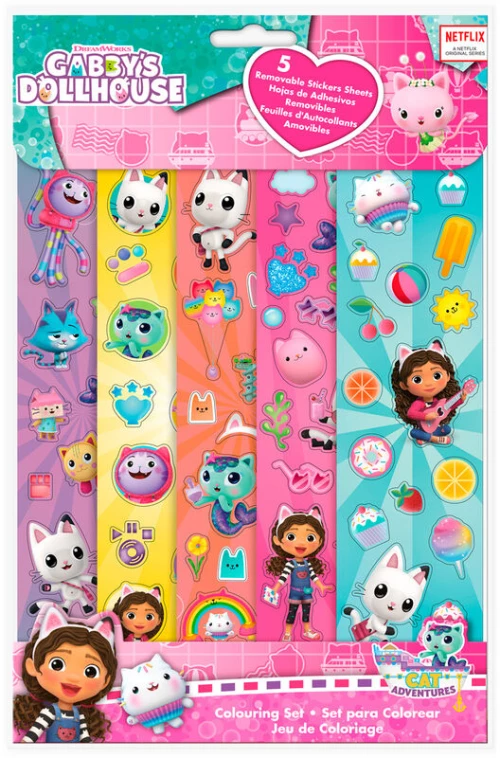 Gabbys Dollhouse sticker set