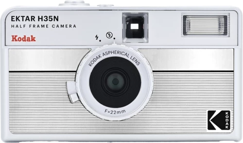 Kodak - EKTAR H35N Camera - Striped Silver / Electronics