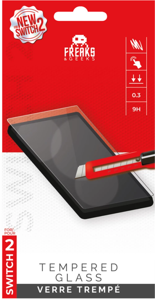Trade Invaders - Tempered Glass - Switch 2 / Nintendo Switch 2