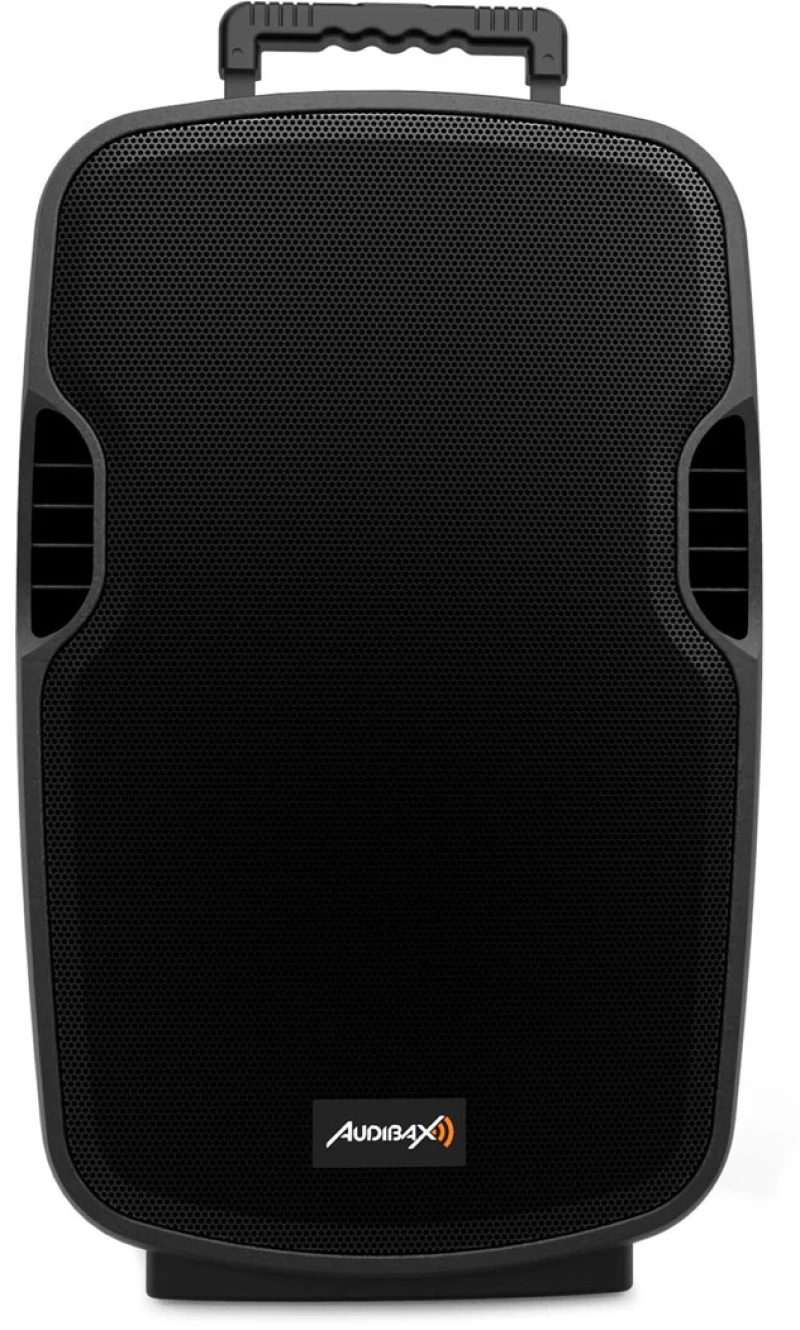 Audibax DENVER 15 Black - Φορητό ηχείο μπαταρίας 15" με 2 ασύρματα μικρόφωνα χειρός