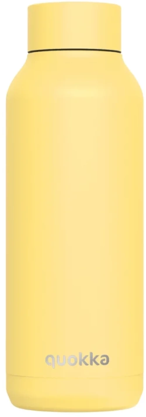 Quokka Solid Μπουκάλι Θερμός Ανοξείδωτο 510ml – Light Yellow
