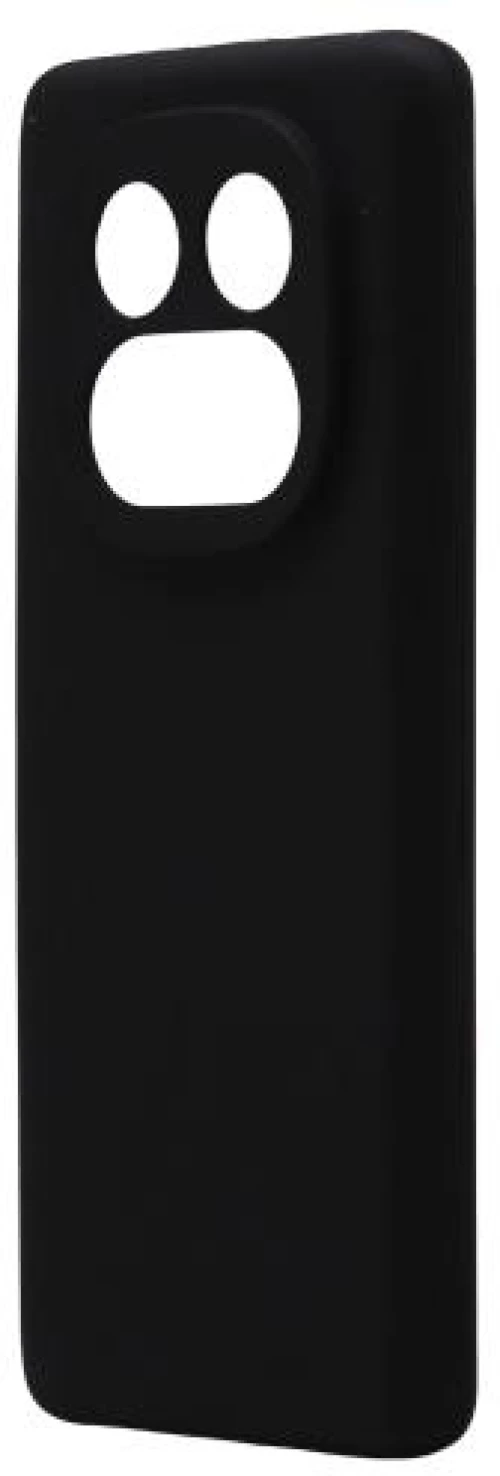 Θήκη Liquid Silicon inos Xiaomi Redmi Note 14 Pro 4G Velvet Μαύρο