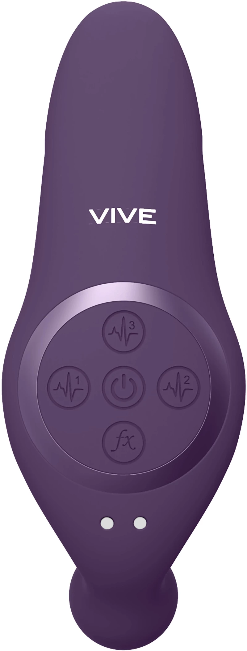 Kata - Pulse Wave & Vibrating Double Penetration Vibrator - Purple