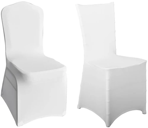 Hilton-Ilona Ενισχυμένο Κάλυμμα Ελαστικό Ύφασμα Άσπρο