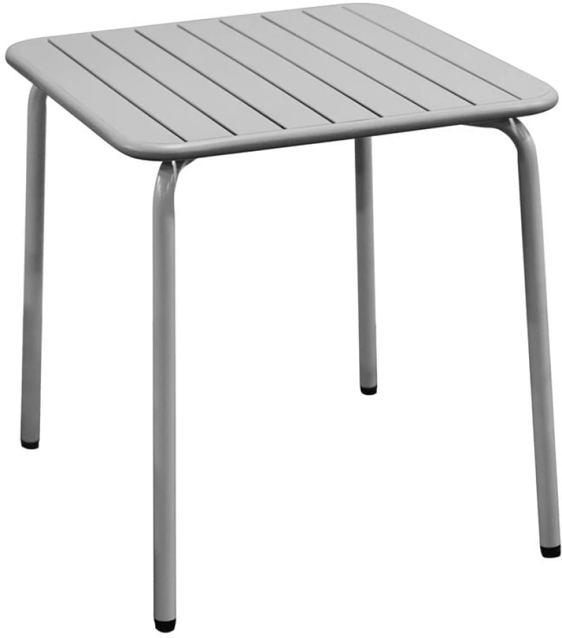 BRIO Slat Τραπέζι-Pro Κήπου - Βεράντας, Μέταλλο Βαφή Cool Grey 4C