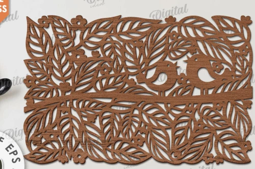 Intra απο ξύλο plywood 3mm-4mm πάχος – Ξύλο Σουπλά Κοπή Laser. Διακόσμηση σπιτιού Δίασταση  20x20 cm INTRAFABR-115896674